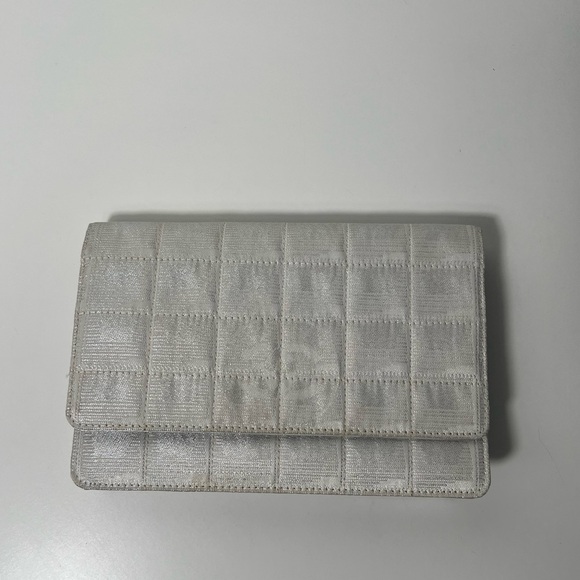 Chanel Travel Ligne Line Wallet On Chain WOC Crossbody Purse Bag - Picture 4 of 16